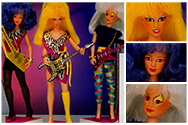 The Misfits 4010, Pizzazz, Stormer, and Roxy 1986 -- images from 1986 Hasbro Toy Fair Catalog