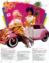 1987 Hasbro Catalog - Glitter'n Gold Jem/Jerrica, Glitter'n Gold Rio, and the Glitter'n Gold Roadster