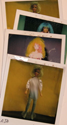 Polaroids of Early Aja prototypes