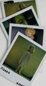 Polaroids of Early Pizzazz prototypes