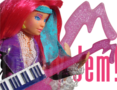 Kimber's keyboard with the letter M